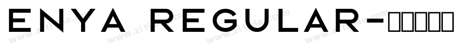 Enya Regular字体转换